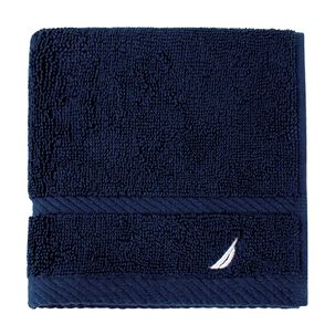 Toalla De Cara Signature Nautica 100% Algod&oacute;n 33x33cm Premium Azul Marino