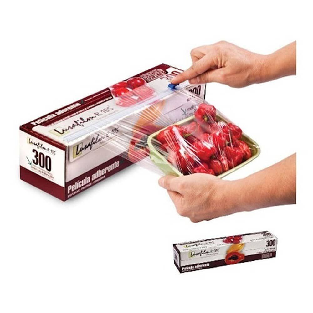 Pack X 3 Alusa Plast 28x300mt Alimentos Con Caja Y Cortador image number 0.0