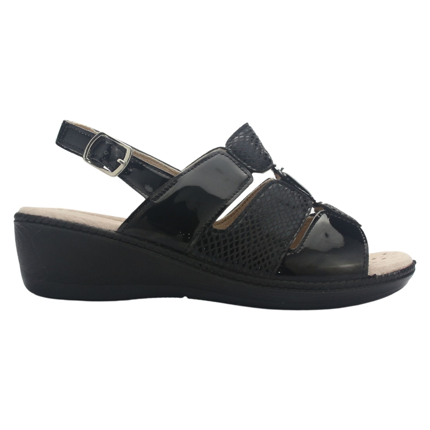 Sandalia Mujer Chalada Lupe-85 Negro Casual image number 0.0