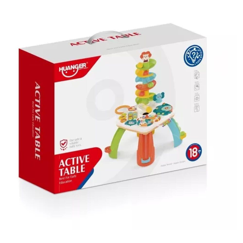 Juguete Mesa Didactica Con Juegos Y Sonidos Infantil Huanger image number 4.0