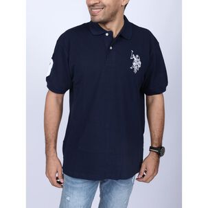 Polera Manga Corta Cuello Redondo Hombre Us Polo