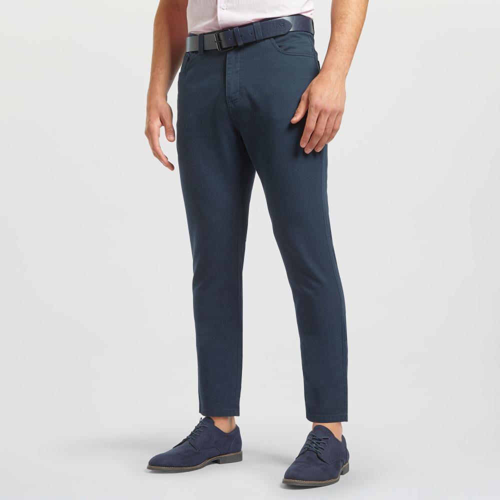 Pantalón Tiro Medio Regular Hombre Herald image number 2.0