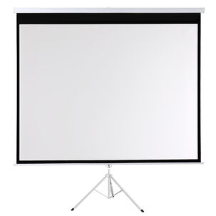 Telon De Proyector Con Tripode 2.03m X 1,52m Brasforma