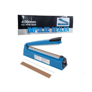 Selladora De Bolsas Plastico Impulso 400mm