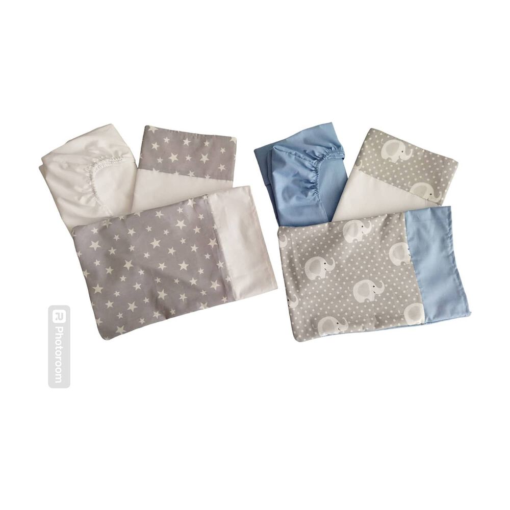 Pack De 2juego De Sabana Cuna Colecho Bebe image number 0.0