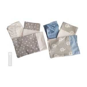 Pack De 2juego De Sabana Cuna Colecho Bebe