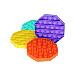 Juguete Pop It Antiestres Fidget Hexagonal Pack 6