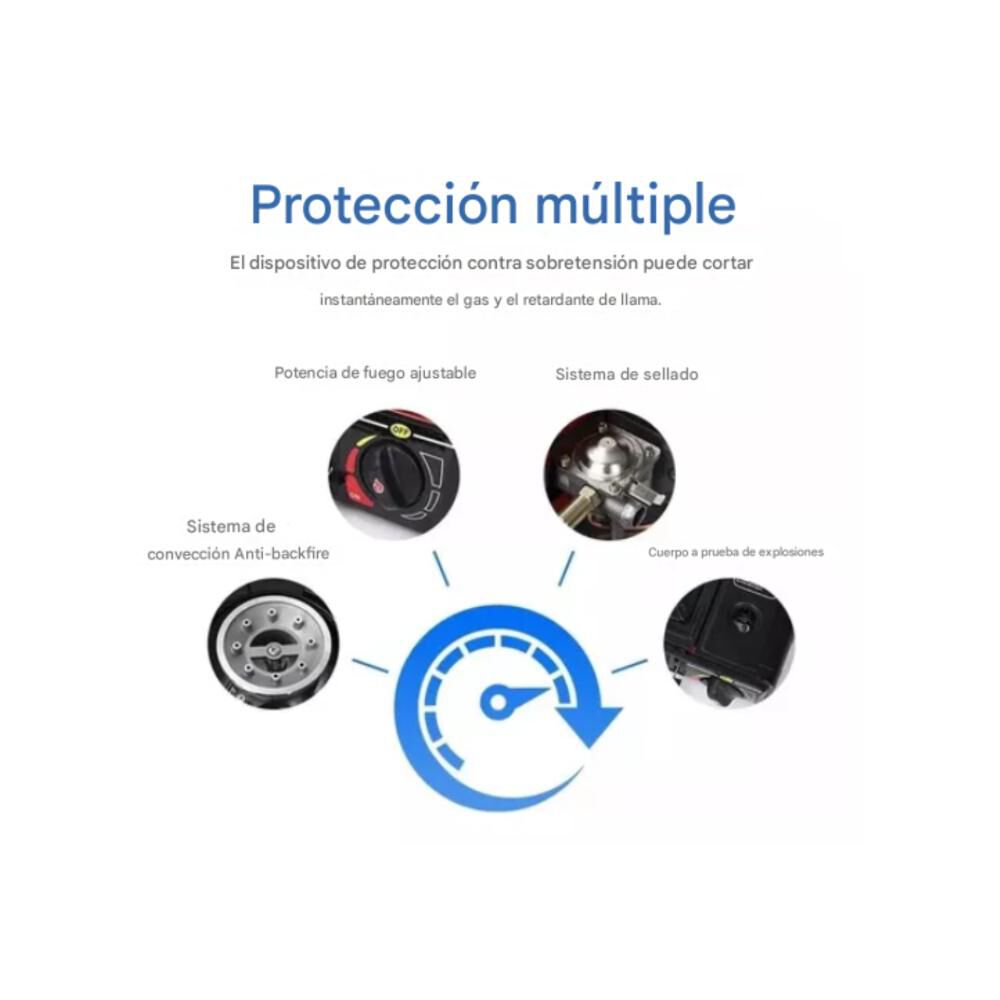 Cocinilla Estufa A Gas De Camping Portátil Fogones Cocina image number 7.0