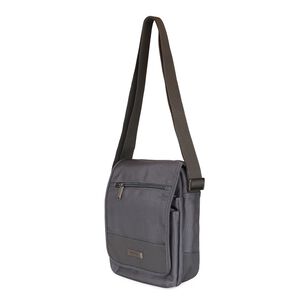 Bolso Cruzado Lart Gris Kenneth Cole