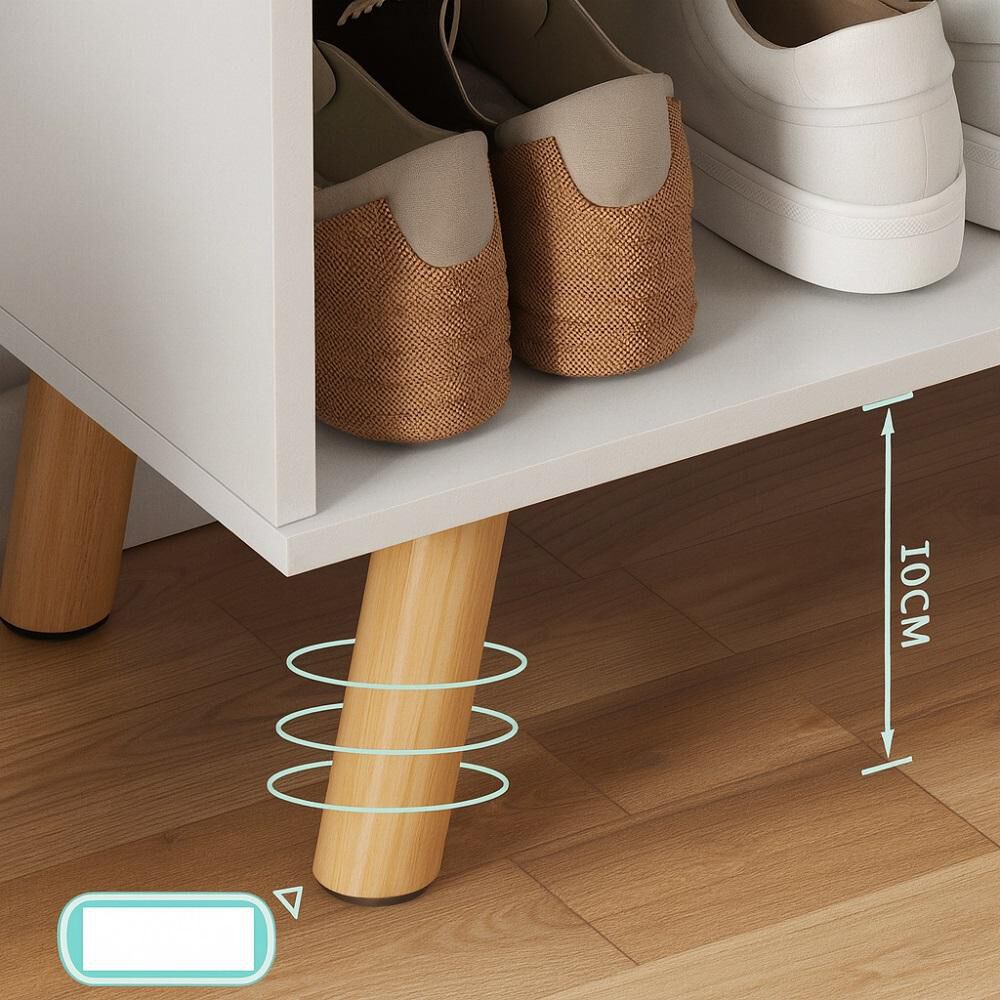 Zapatero Organizador Zapatos Banca Probador image number 4.0