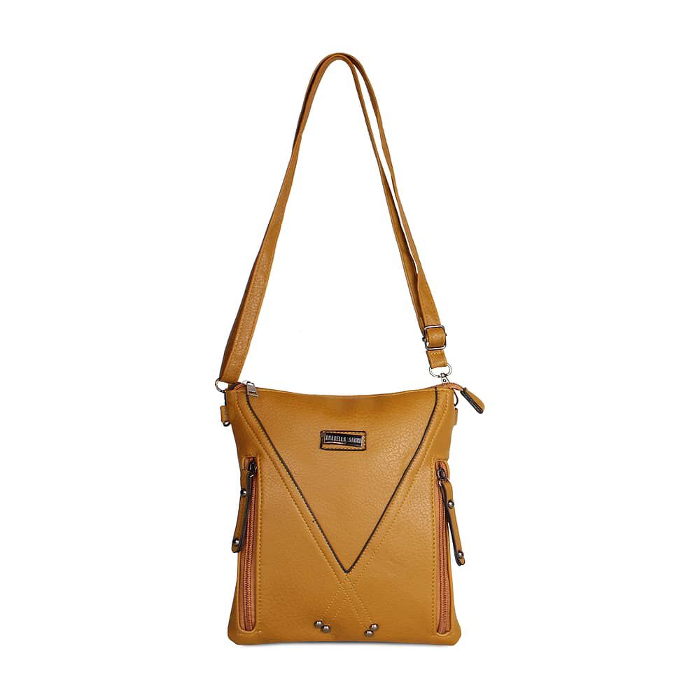 Cartera Bandolera Pascal Camel Anabella Sachi image number 0.0