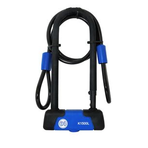Pack Odis Bike: Candado Bicicleta U Lock K1500l + Cable 10mx1,2m
