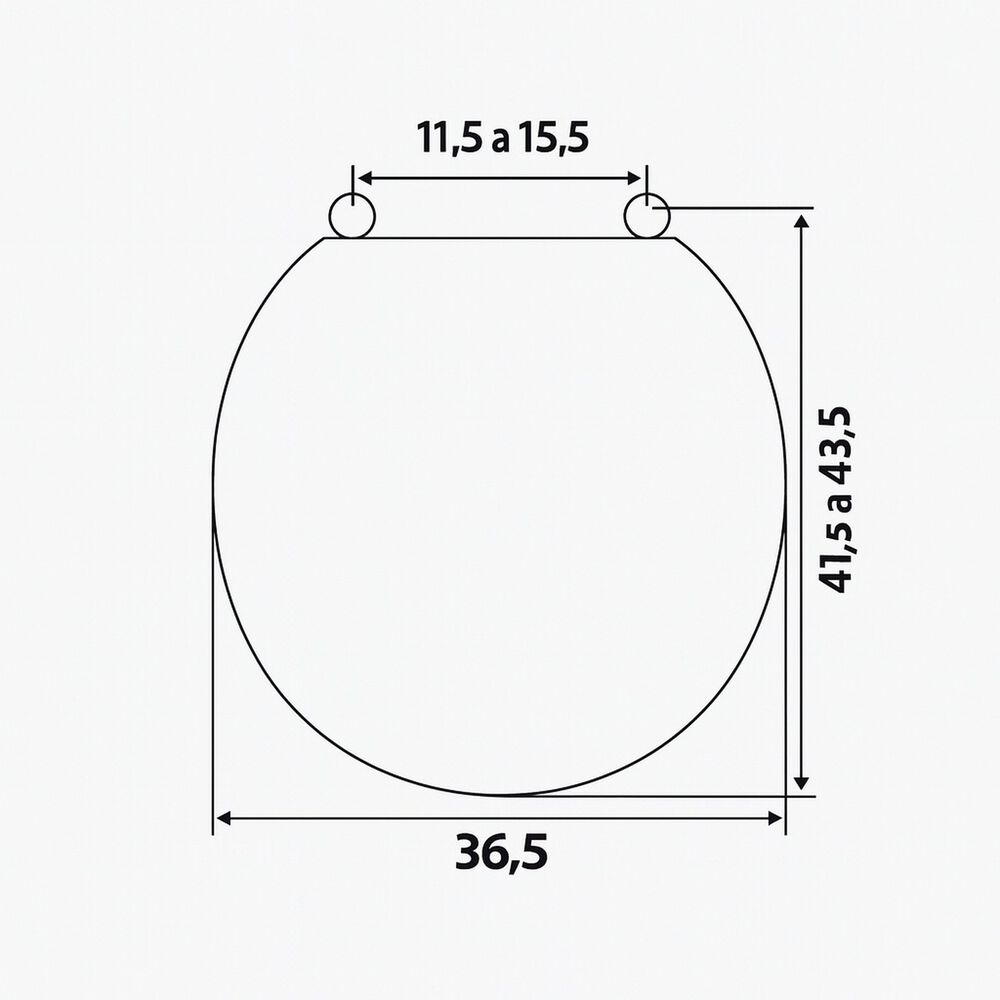 Asiento Fanaloza Victoria Redondo Softclose Fanaloza image number 3.0