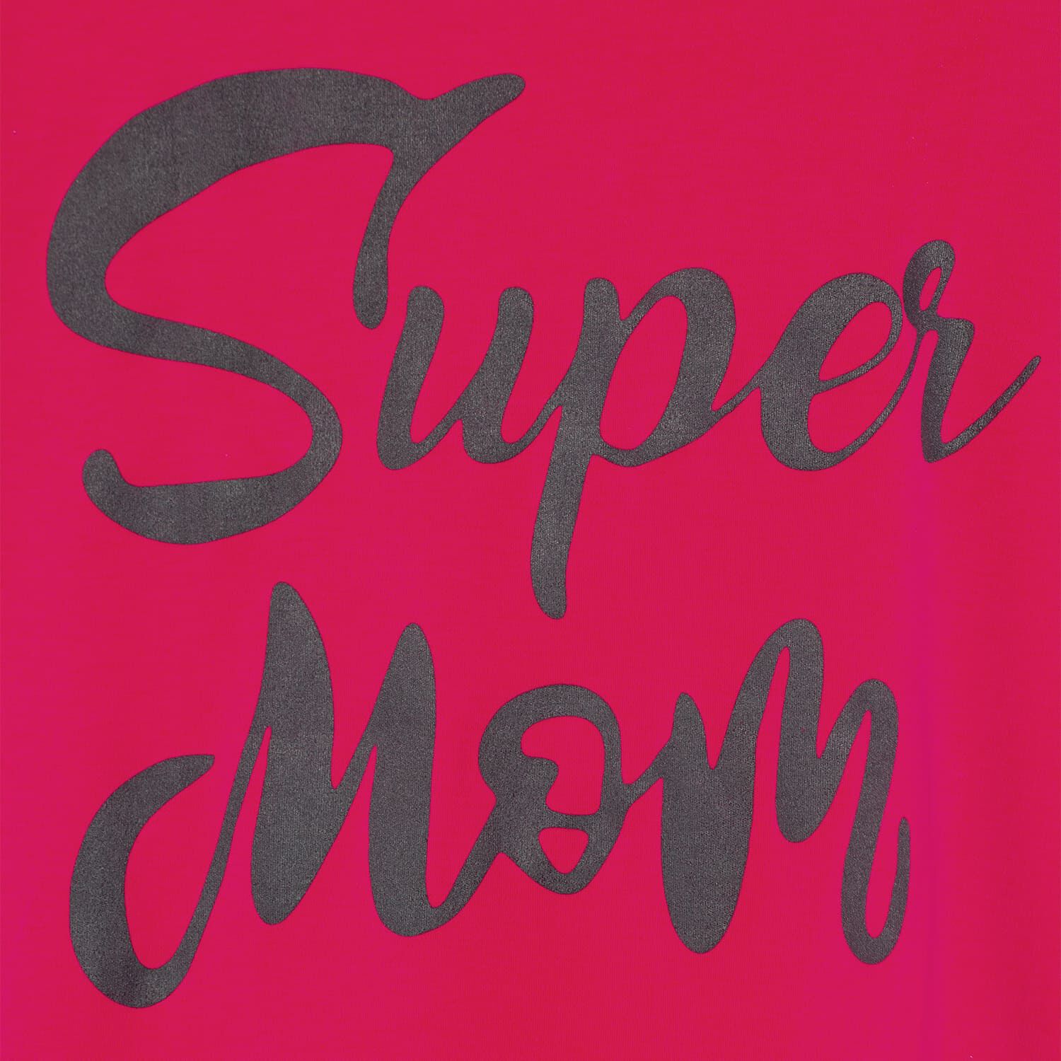 Polera Fucsia Super Mom Algod&oacute;n Peruano image number 2.0