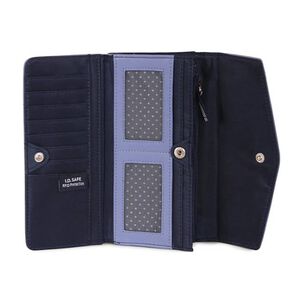 Billetera De Mujer Ania Azul Nautica