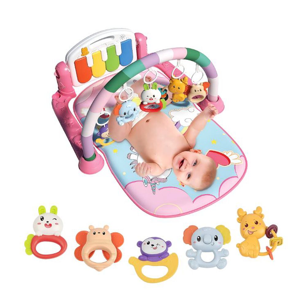 Alfombra Musical Gimnasio Acolchado Estimulante Para Bebe image number 1.0