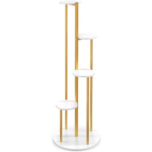 Soporte De 4 Niveles Para Macetas Plantas Decorativo