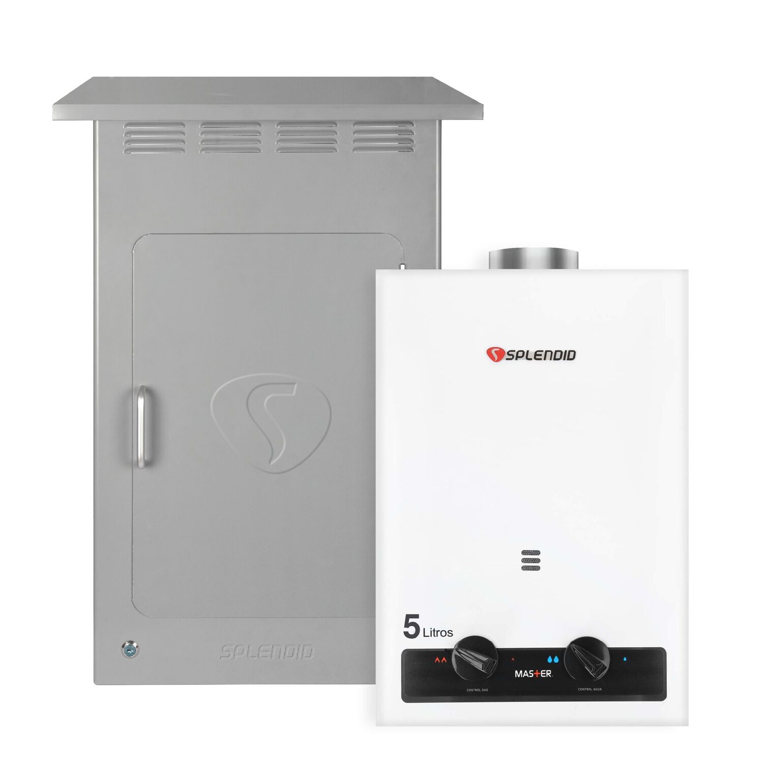 Pack Calefont 5l Tiro Natural Gas Licuado + Gabinete image number 0.0