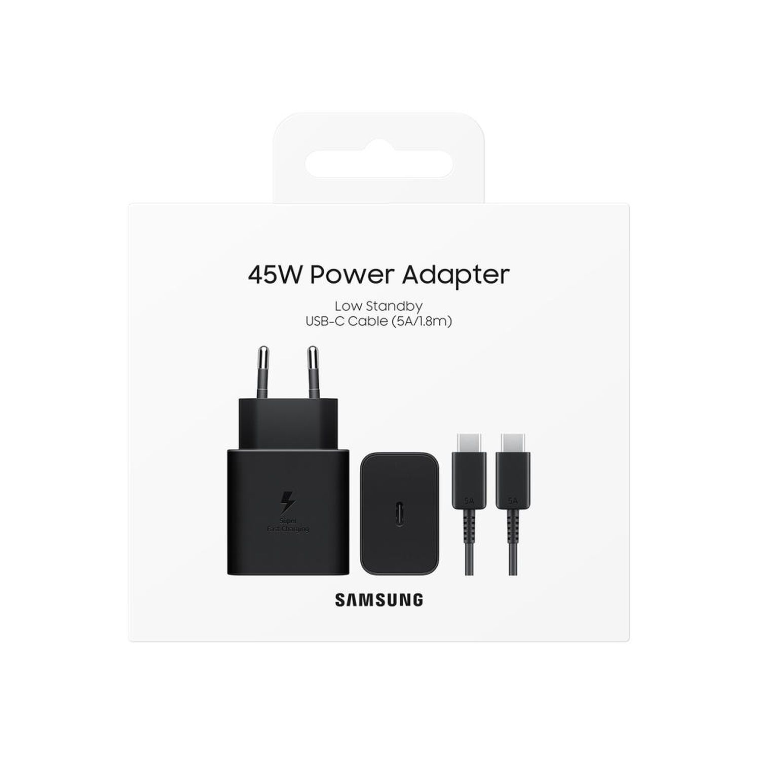 Cargador Para Celular Samsung Power Adapter 45w Con Cable image number 3.0