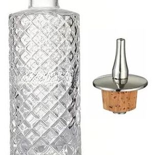 Dispensador Endulzante Vidrio - Plateado 05