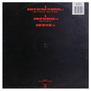 Simply Red - Money$ Too Tight (to Mention) | 12" Maxi Single Usado