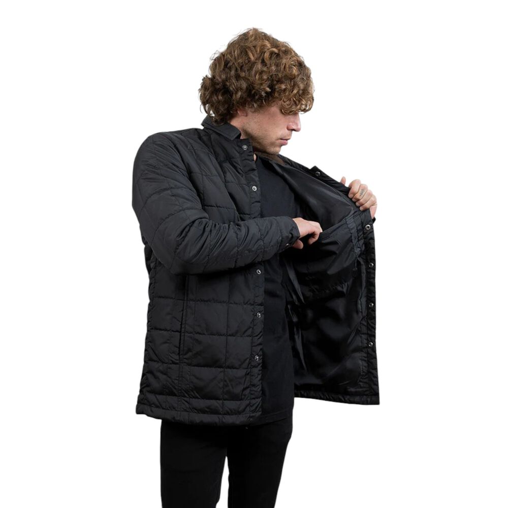 Chaqueta Parka Landing Zone Negro Hombre Falcone image number 2.0