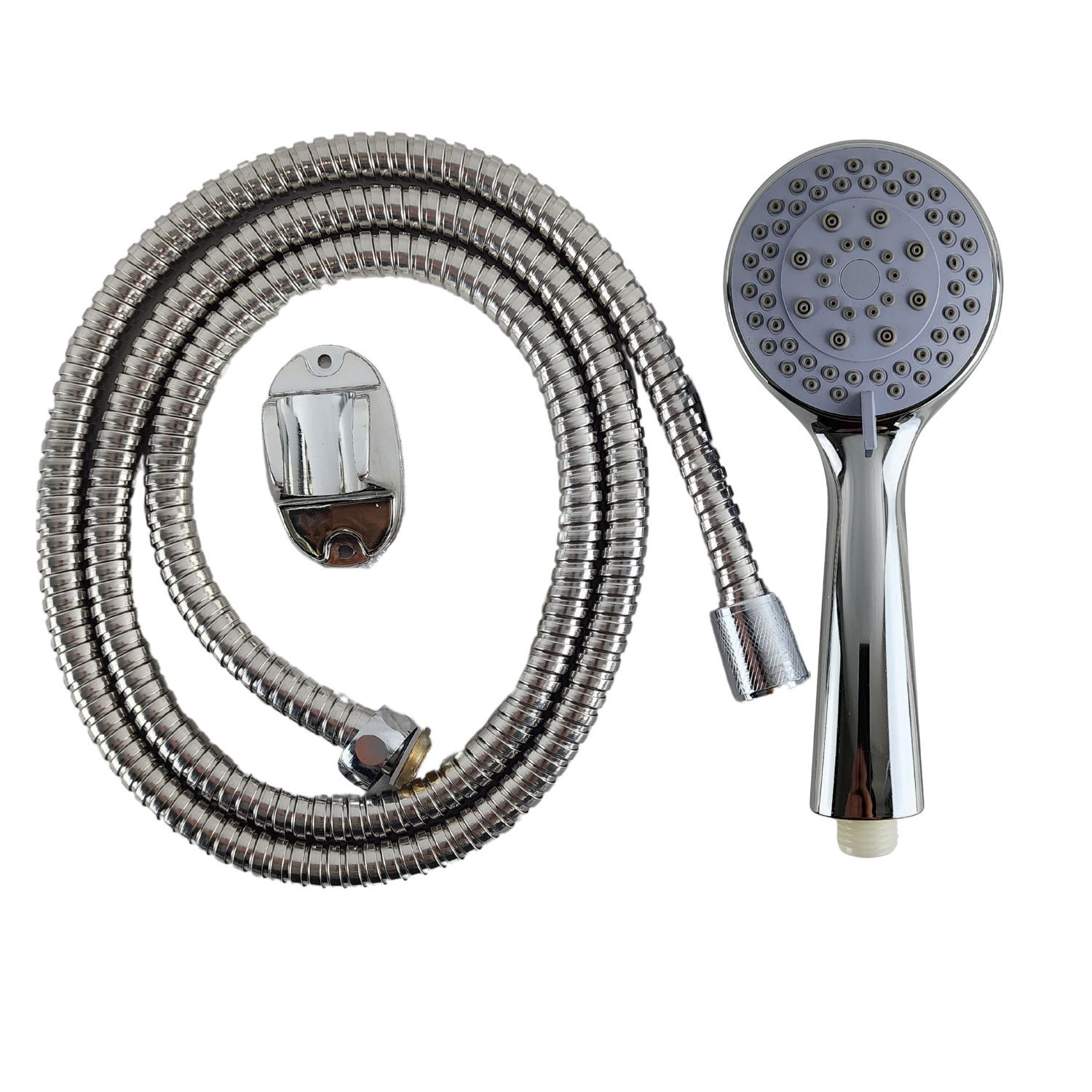 Kit Ducha Manguera 150 Cm Cromado 3 Posiciones Ahorro Agua image number 0.0