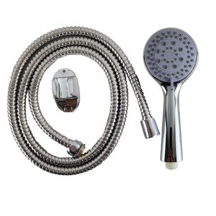 Kit Ducha Manguera 150 Cm Cromado 3 Posiciones Ahorro Agua