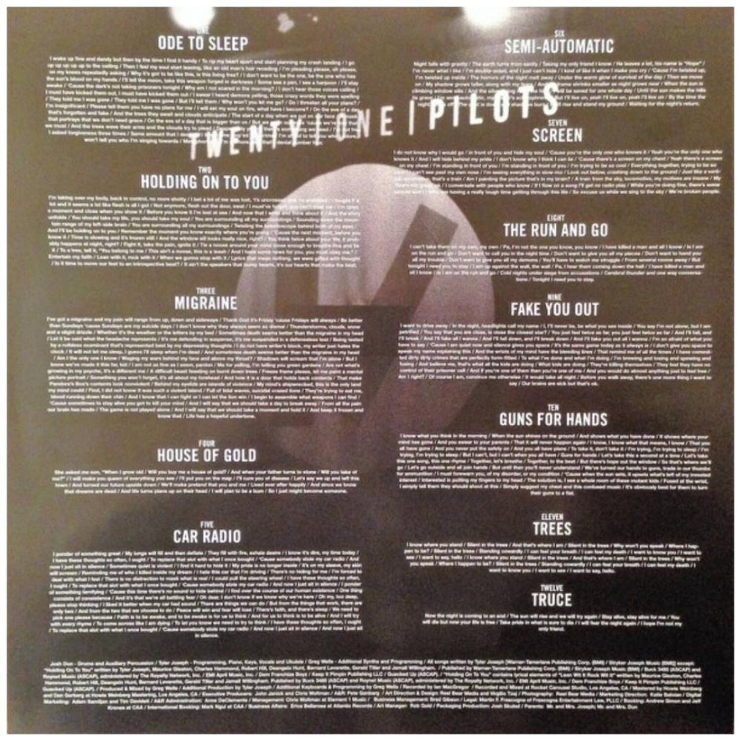 Twenty One Pilots - Vessel | Vinilo image number 3.0
