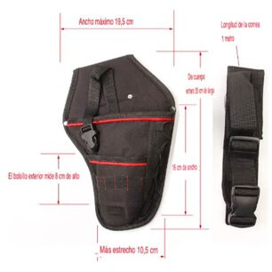 Porta Taladro Funda Atornillador Inal&aacute;mbrico