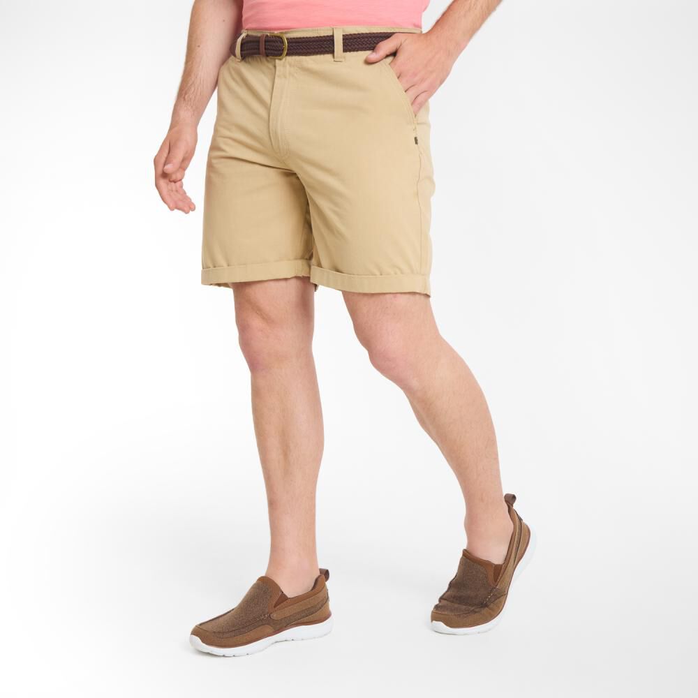 Bermuda Tiro Medio Regular Hombre Peroe image number 2.0