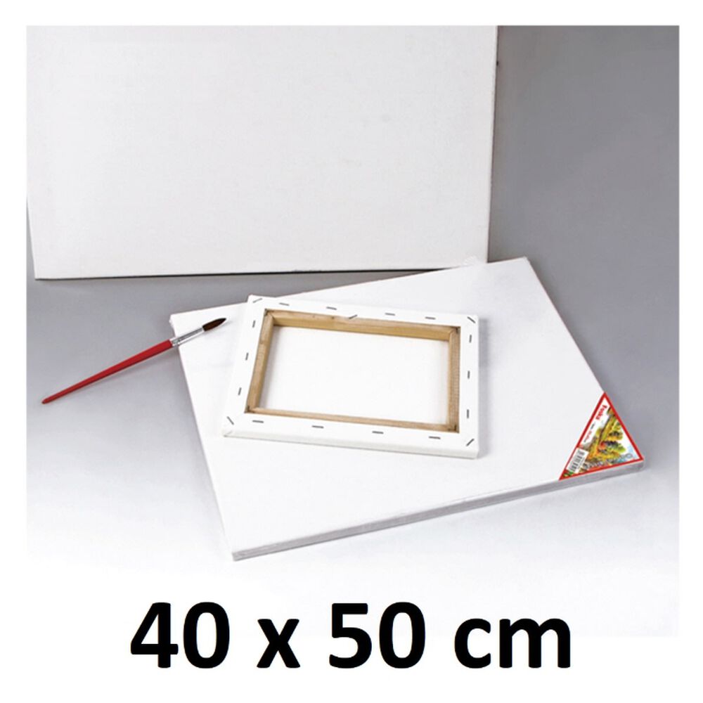 Bastidor Madera Lienzo Tela Algod&oacute;n 40x50 Cm Cn1004 Foska image number 0.0