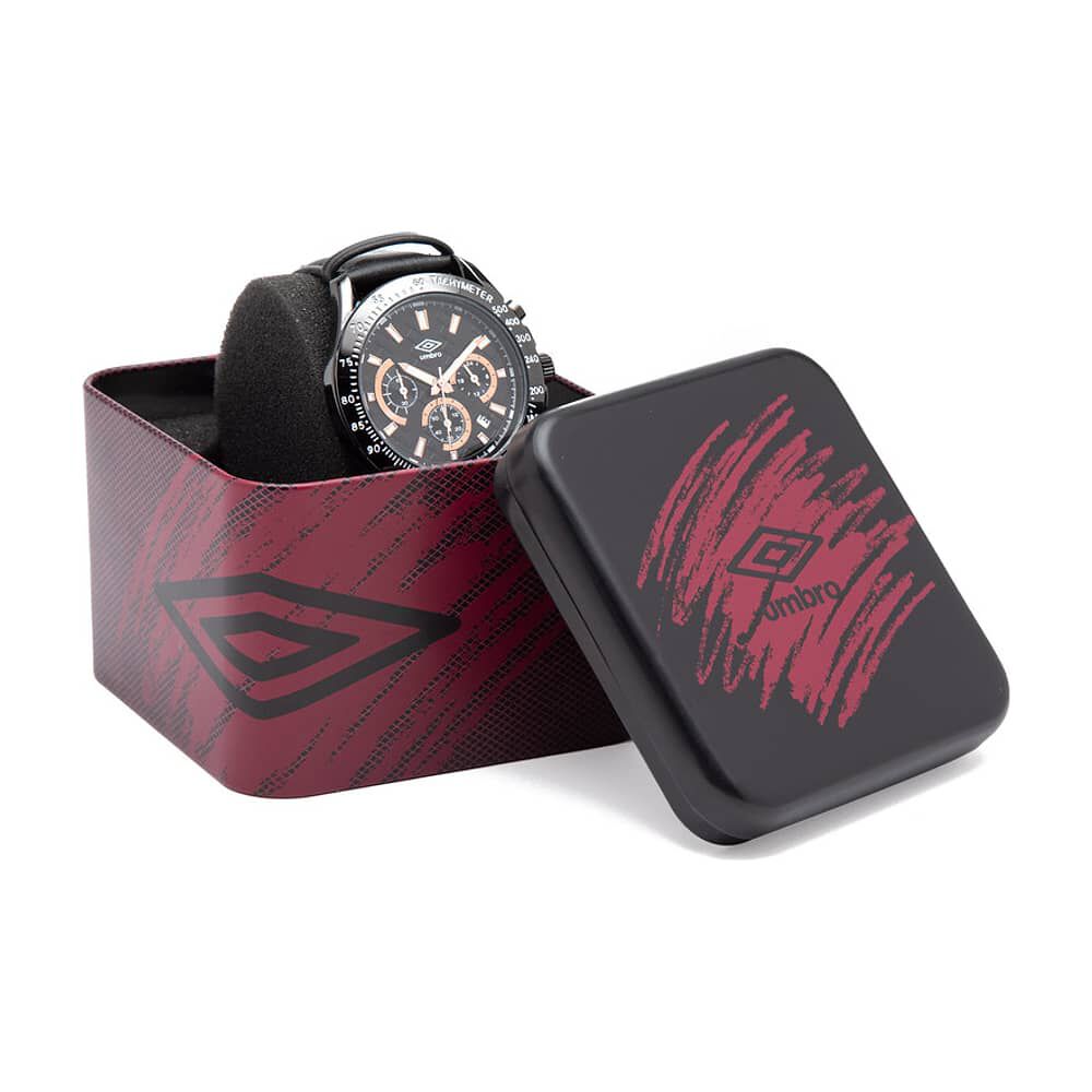 Reloj Umbro Plus Umbp-6500-5 Negro Hombre image number 3.0