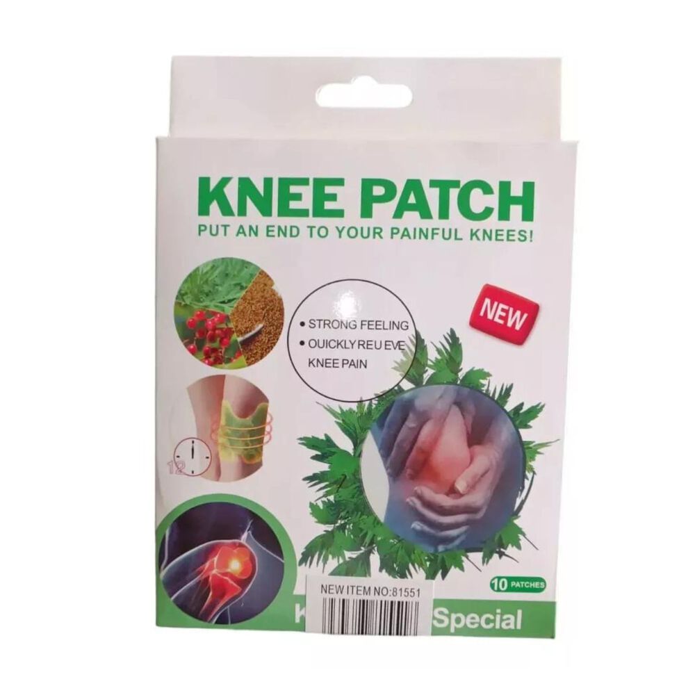 Parches Para La Rodilla 10 Parches 10cm Blanco Salud image number 3.0