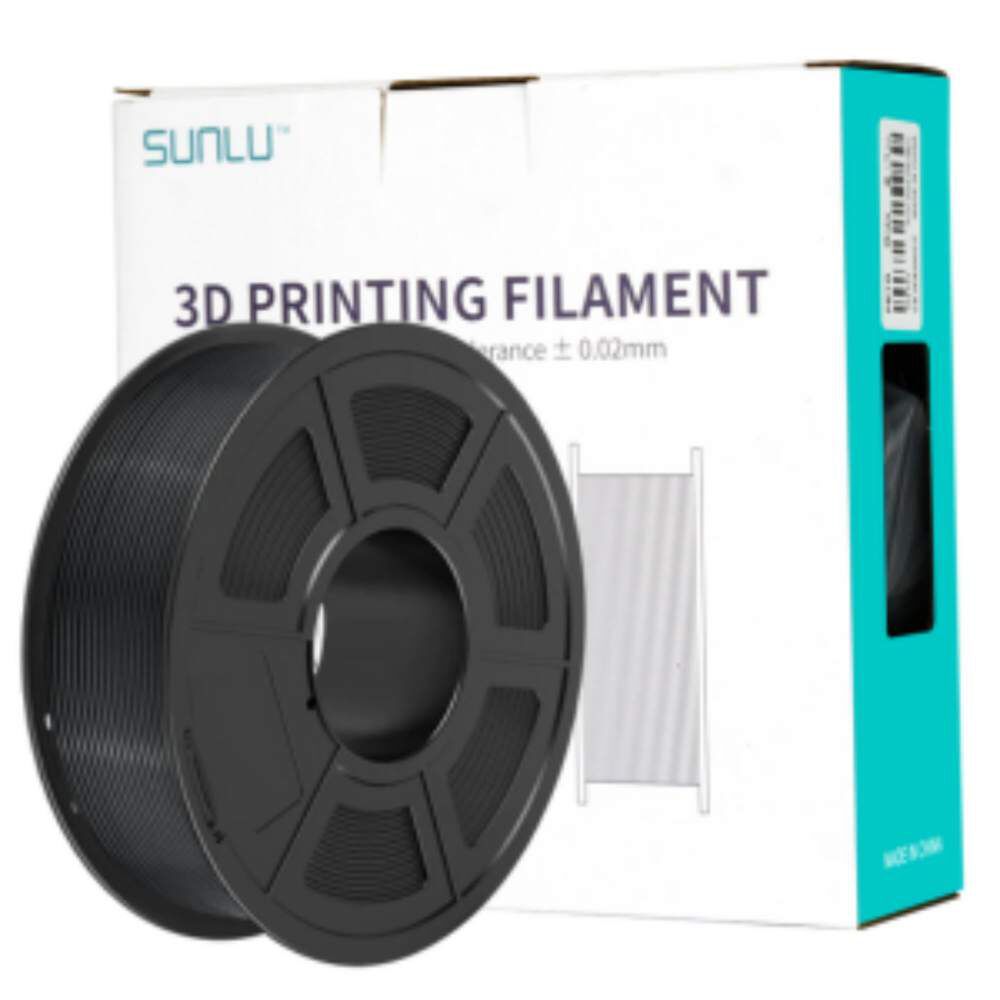 Filamento Petg Negro 1kg Sunlu image number 0.0