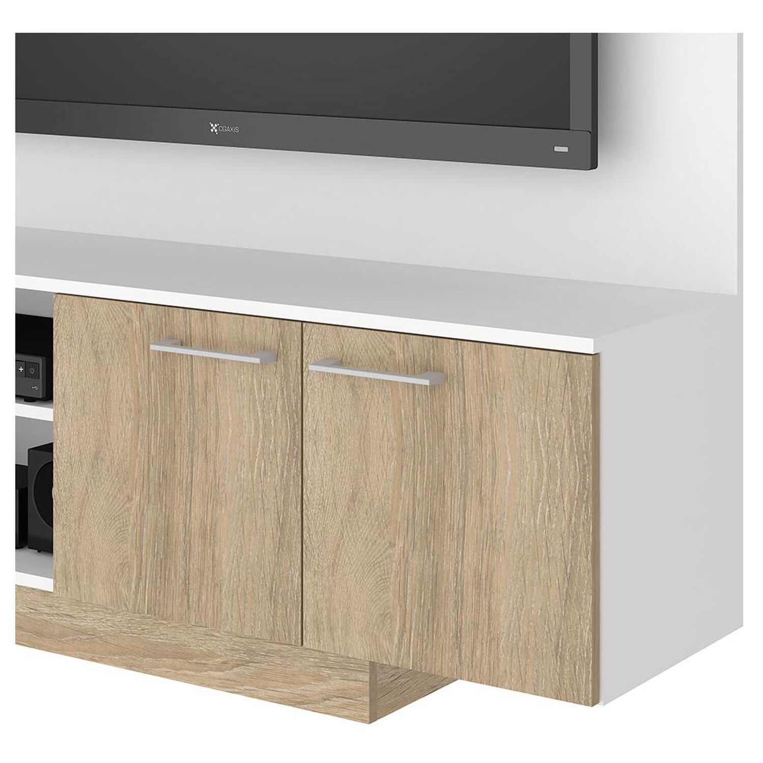 Rack Vekkahome Home Tv Reina Light / 2 Puertas image number 2.0