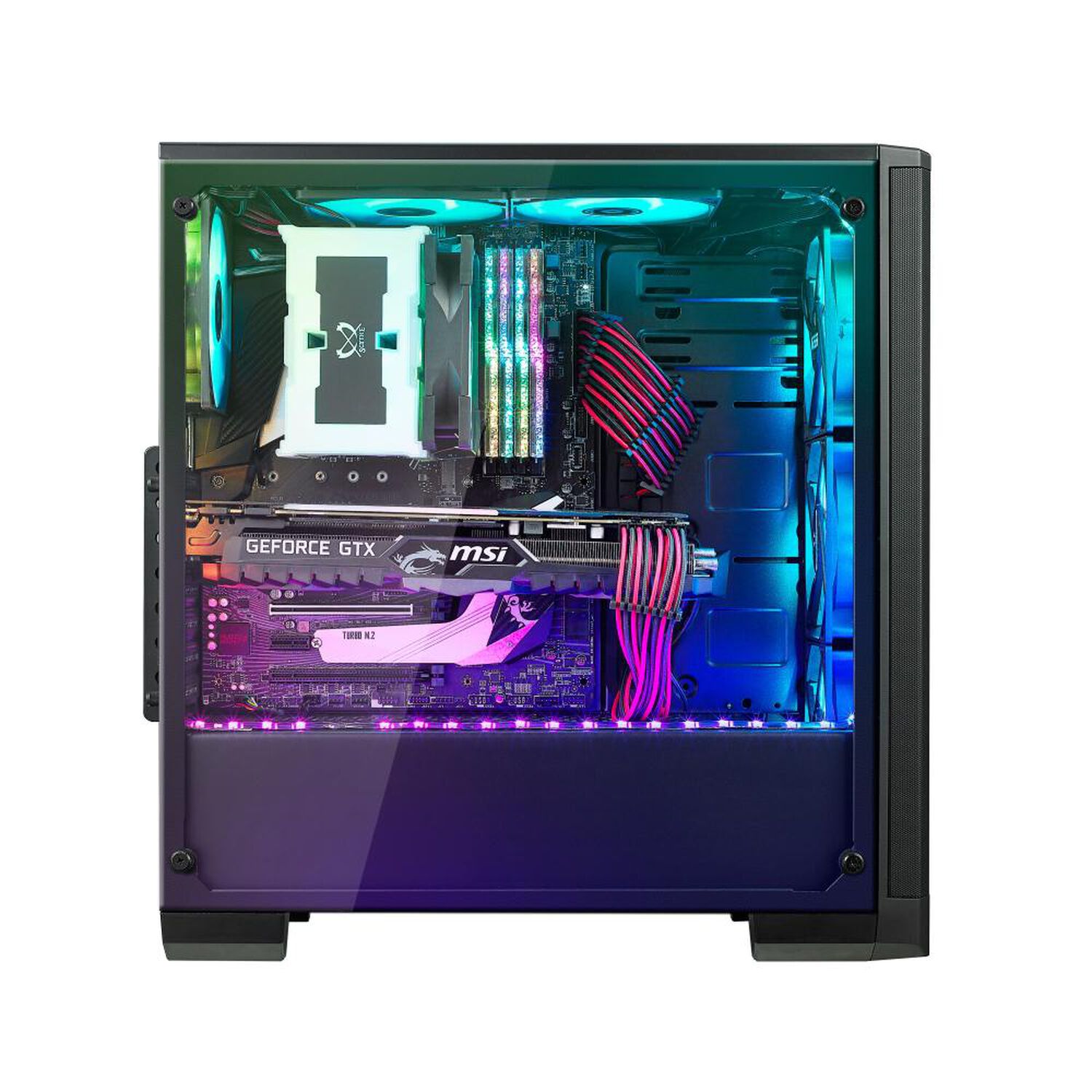 Gabinete Bitfenix/ ​​nova Mesh Se Atx/ 2 Ventiladores / Negro image number 5.0