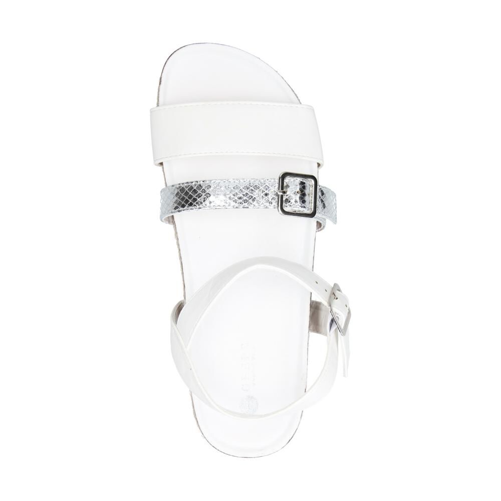 Sandalia Mujer Geeps White image number 4.0