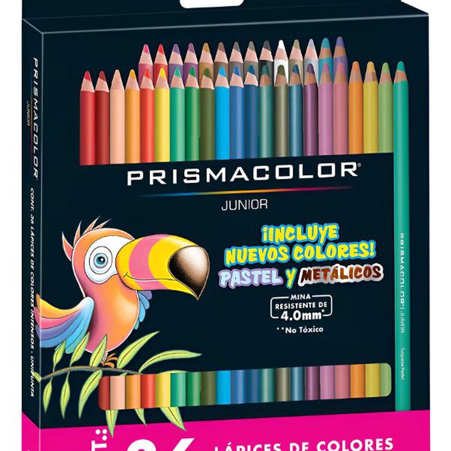 L&aacute;pilces De 36 Colores Prismacolor Jr. image number 0.0