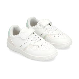 Zapatilla Infantil Ni&ntilde;a Topsis White