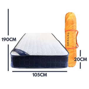 Colch&oacute;n 1.5 Plazas Resorte Altura 20cm