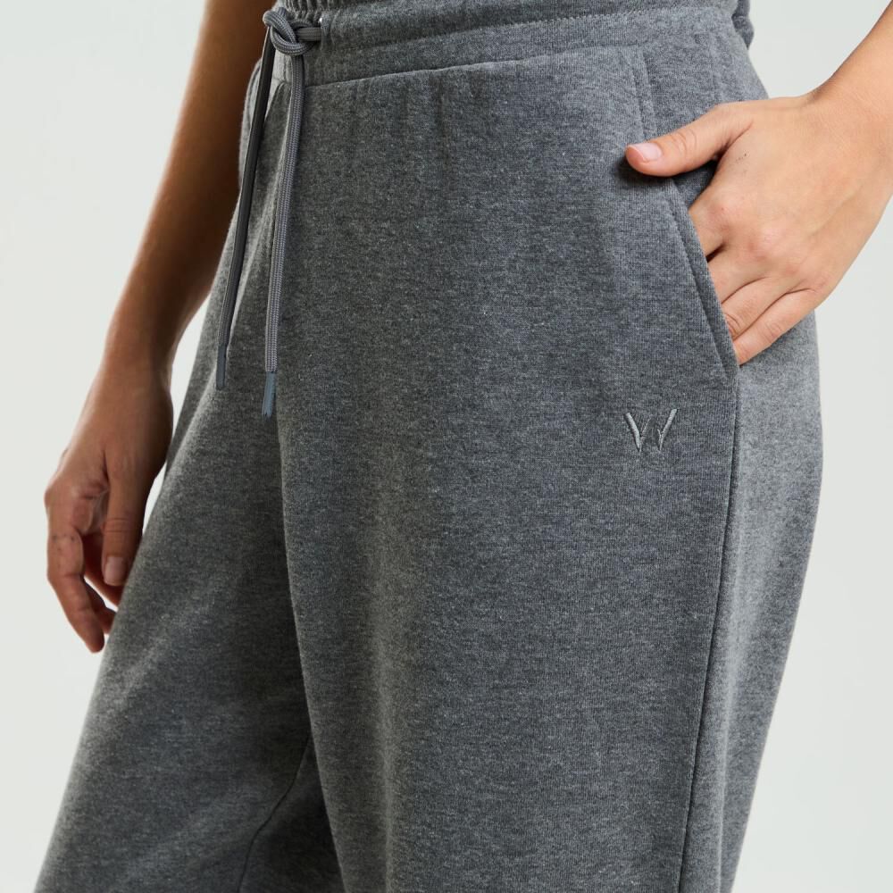 Pantalón De Buzo Deportivo Básico Mujer Wetland image number 4.0