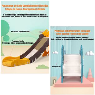 Resbal&iacute;n Infantil Plegable Top Amarillo 1-6 A&ntilde;os Lubabycas