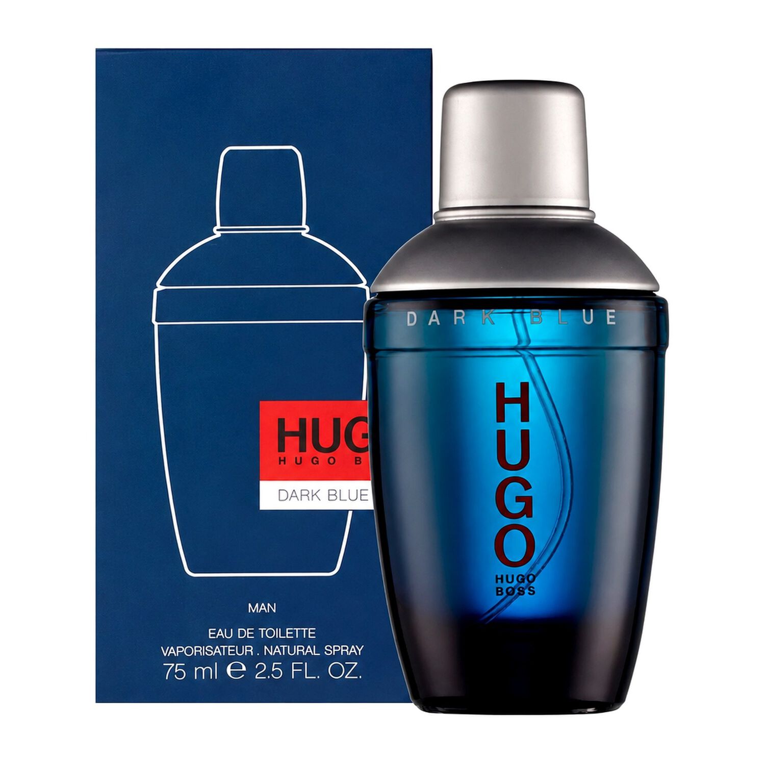 Hugo Boss Dark Blue Men Edt 75ml image number 0.0
