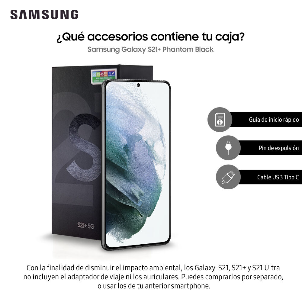Smartphone Samsung Galaxy S21+ / 128 GB / Liberado