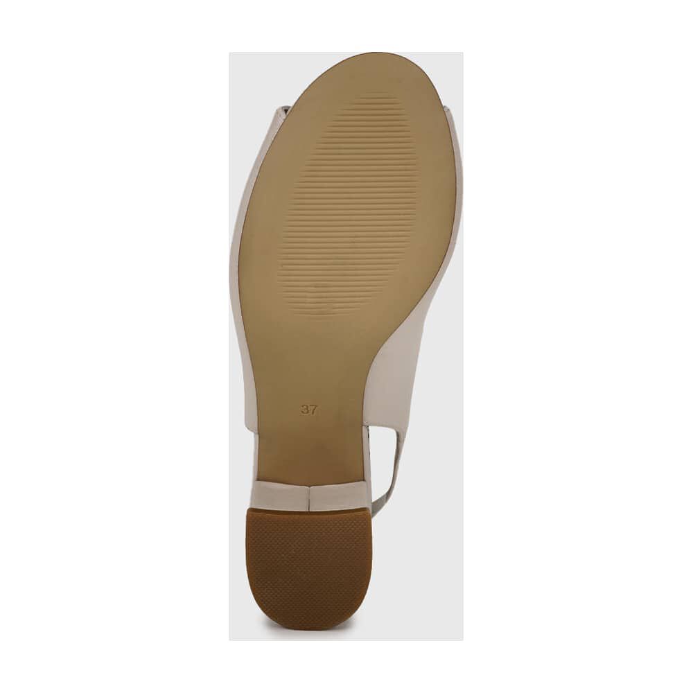  Sandalia Cuero Ninette Beige image number 1.0