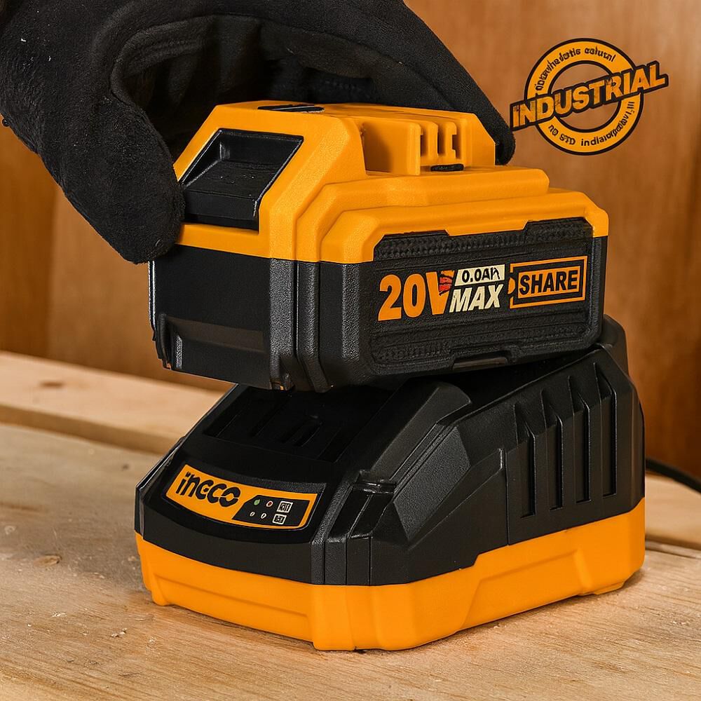 Bateria Industrial 20v 4ah Ingco Fbli2002 image number 2.0