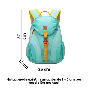 Mochila Bolso 15 Litros Escolar Senderismo Aire Libre