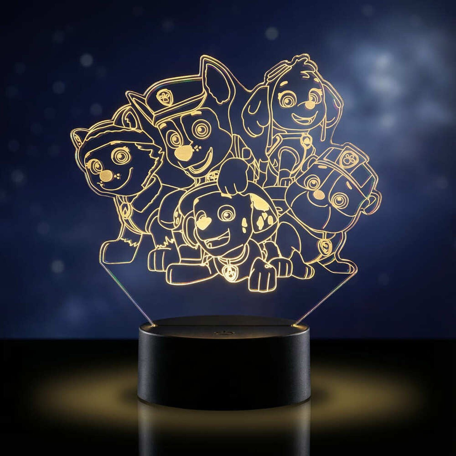 Lampara 3d Marshall Paw Patrol image number 0.0