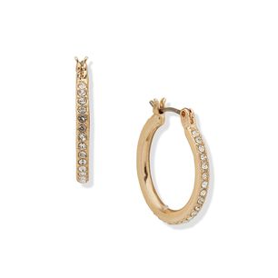 Set De Aros Mujer Anne Klein B&aacute;sicos Dorado